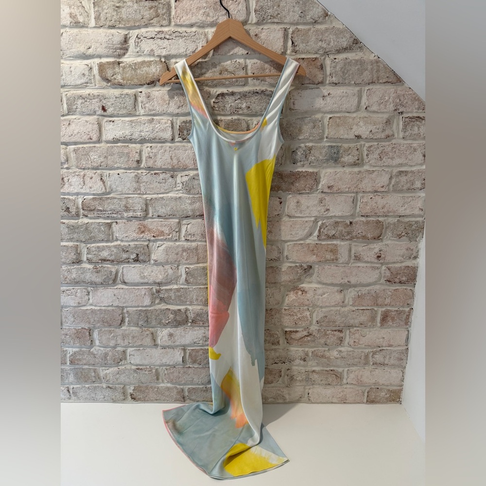 Kerri Rosenthal Silk Slip Dress XS WORN ONCE - Picture 2 of 4